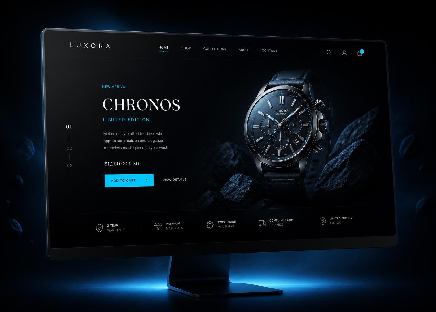 Luxora — Boutique horlogère